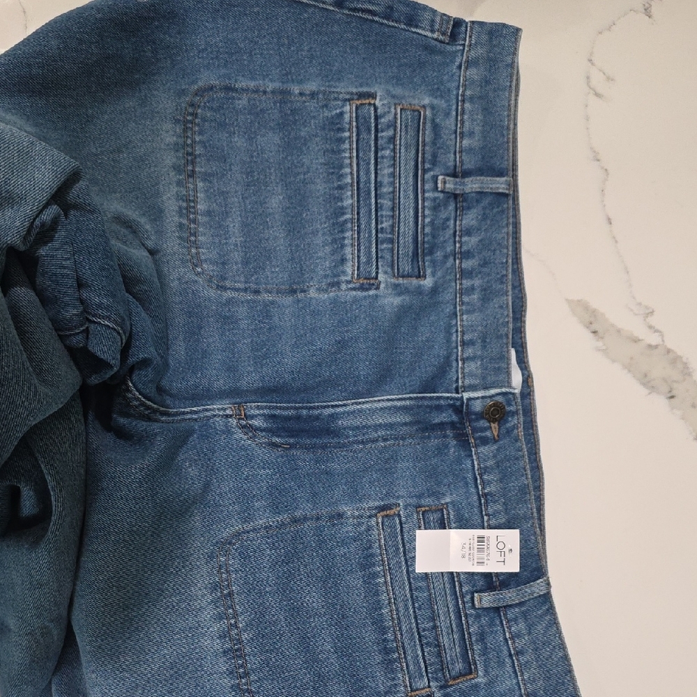 LOFT High Rise Blue Jeans